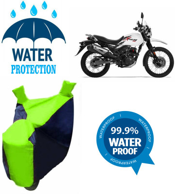 RTS COLLECTIONS Waterproof Two Wheeler Cover for Hero(MotoCorp XPulse 200T, Multicolor)