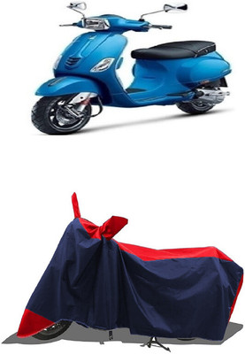SUGASHRI Waterproof Two Wheeler Cover for Vespa(Vespa SXL 125, Red, Blue)