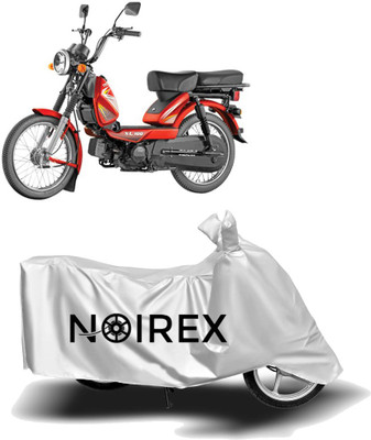 NOIREX Two Wheeler Cover for TVS(XL 100, Silver)