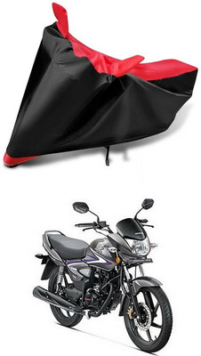 AutoGalaxy Waterproof Two Wheeler Cover for Honda(CB Shine, Red, Black)