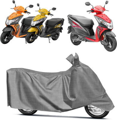 NG Auto Front Two Wheeler Cover for Honda(Dio, Grey)