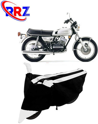 RRZ Waterproof Two Wheeler Cover for Yamaha(RD 350, Black, White)