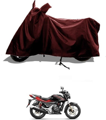AASHTIK MART Two Wheeler Cover for Honda(CBZ, Maroon)