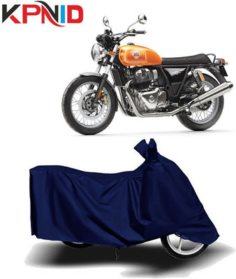 KPNID Waterproof Two Wheeler Cover for Royal Enfield(Interceptor 650, Blue)