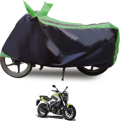 Euro Care Waterproof Two Wheeler Cover for Bajaj(Dominar 250, Green)