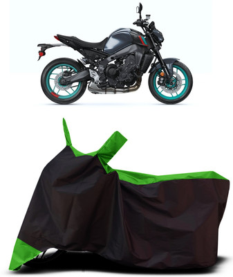 VESMEI Two Wheeler Cover for Yamaha(MT 09 BS6, Green)