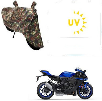 DeepShakshi AUTOMOTIVE Waterproof Two Wheeler Cover for Yamaha(YZF R1, Multicolor)
