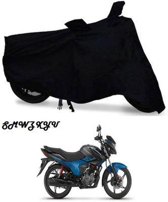 smwzxyu Waterproof Two Wheeler Cover for Hero, Bajaj(Black)