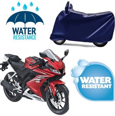 DeepShakshi AUTOMOTIVE Waterproof Two Wheeler Cover for Yamaha(R15 V3, Blue)