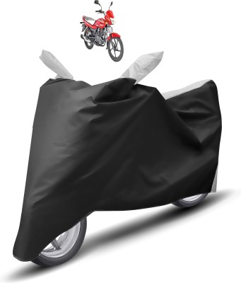 Caronix Two Wheeler Cover for Bajaj(Platina 100, Grey)