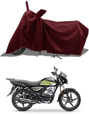KEDIT Two Wheeler Cover for Honda(Dream, Maroon)