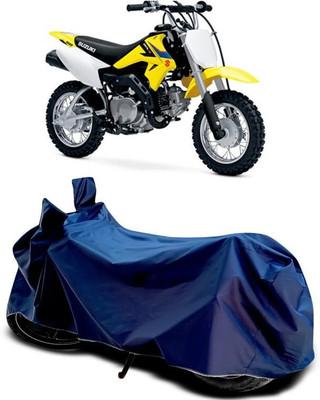 DeepShakshi AUTOMOTIVE Two Wheeler Cover for Suzuki(DR-Z50, Blue)