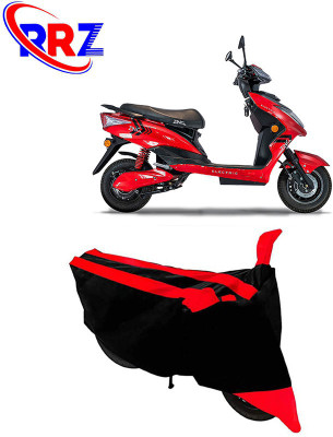 AutoGalaxy Waterproof Two Wheeler Cover for Kinetic(Zing, Black, Red)