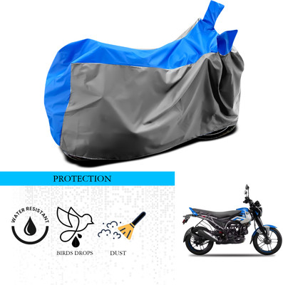 SnehaSales Waterproof Two Wheeler Cover for Bajaj(Freedom, Grey, Blue)