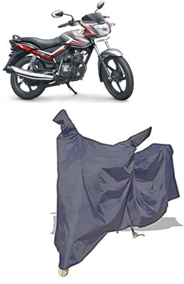 Amexride Two Wheeler Cover for TVS(Star City, Grey)