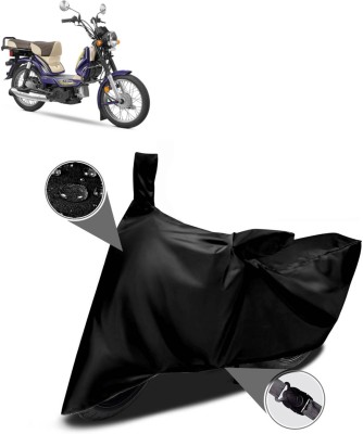 PAGORA Waterproof Two Wheeler Cover for TVS(XL 100 Comfort BS6, Black)