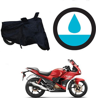 DeepShakshi AUTOMOTIVE Waterproof Two Wheeler Cover for Hero(Karizma ZMR, Black)