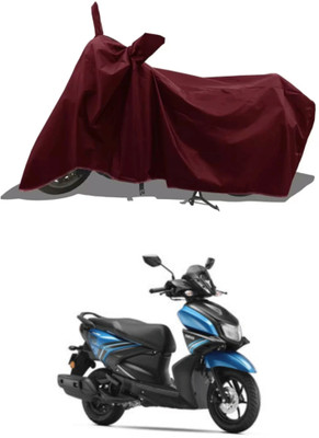 MMSSTAR Waterproof Two Wheeler Cover for Yamaha(Ray-ZR 125FI, Maroon)
