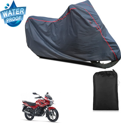 PAGORA Waterproof Two Wheeler Cover for Bajaj(Discover 150 f, Grey)