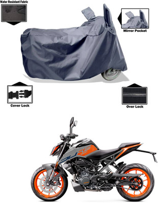 CODOKI Waterproof Two Wheeler Cover for KTM(200 Duke BS6, Grey)