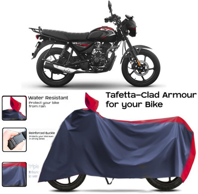 WMIZEXA Two Wheeler Cover for Bajaj(Red, Blue)