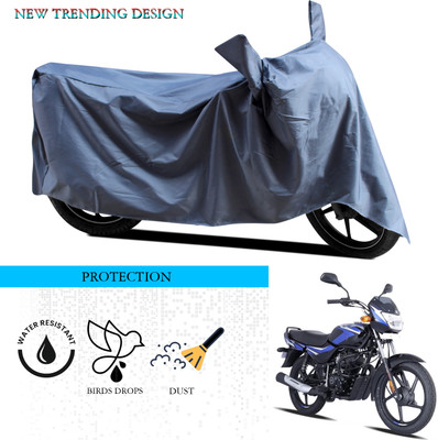 ANTHUB Waterproof Two Wheeler Cover for Bajaj(CT100, Grey)