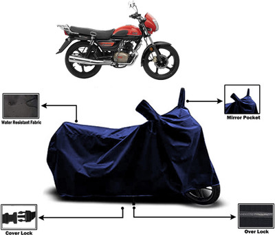 Amexride Two Wheeler Cover for TVS(Radeon, Blue)