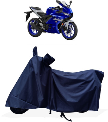 Tricway Two Wheeler Cover for Yamaha(YZF R3 BS6, Blue)