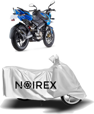 NOIREX Two Wheeler Cover for Bajaj(Pulsar NS 200, Silver)