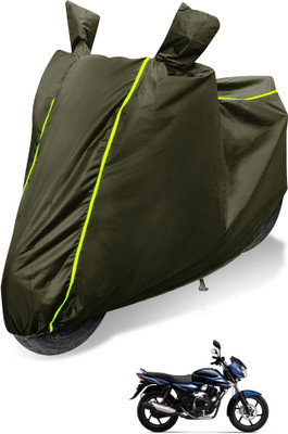 Auto Hub Waterproof Two Wheeler Cover for Bajaj(Discover 135, Green)