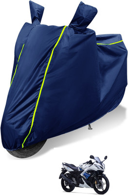 Auto Hub Waterproof Two Wheeler Cover for Yamaha(YZF R25, Blue)