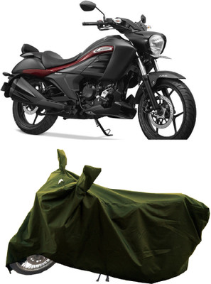 GROFATIK Two Wheeler Cover for Suzuki(Intruder 250 BS6, Green)