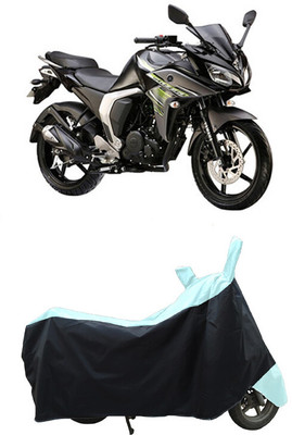 Coxtor Waterproof Two Wheeler Cover for Yamaha(Fazer-FI BS6, White)