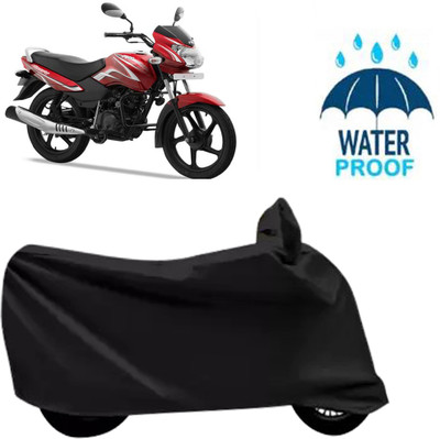 Autoinnovation Waterproof Two Wheeler Cover for TVS(Sport, Black)
