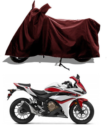 GROFATIK Two Wheeler Cover for Honda(CBR500R BS6, Maroon)