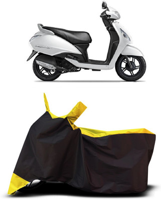 VESMEI Two Wheeler Cover for TVS(Jupiter, Yellow)