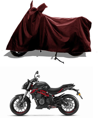 GROFATIK Two Wheeler Cover for Benelli(302 S, Maroon)