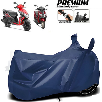 smwzxyu Waterproof Two Wheeler Cover for Universal For Bike(Dio, Blue)