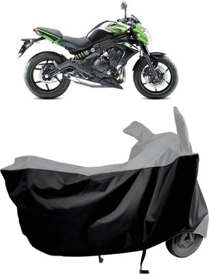 Amexride Two Wheeler Cover for Kawasaki(ER 6N, Multicolor)