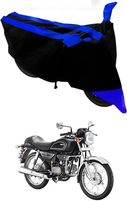 Mdstar Waterproof Two Wheeler Cover for Hero(Splendor Pro Classic, Blue, Black)