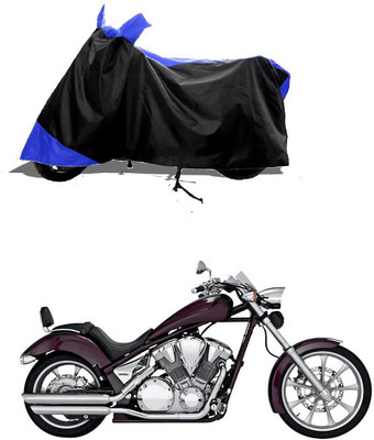 GROFATIK Two Wheeler Cover for Honda(VT 1300CX, Blue)