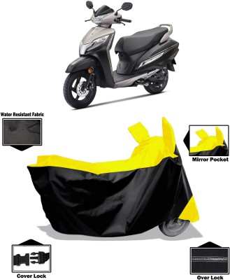 Amexride Two Wheeler Cover for Honda(Activa 125, Yellow)