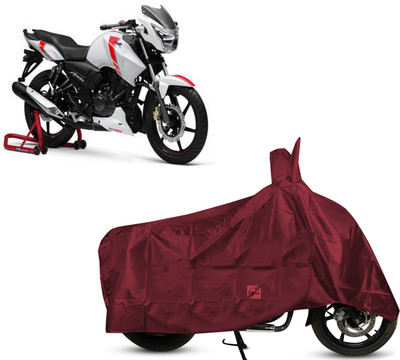 EGAL Waterproof Two Wheeler Cover for TVS(Apache RTR 160, Maroon)