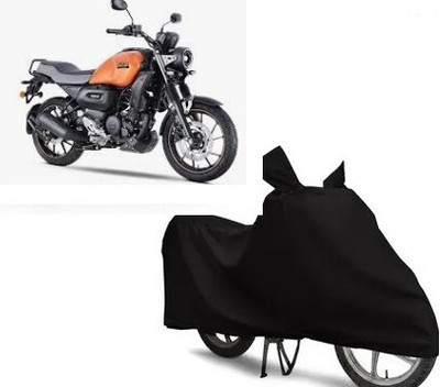 Tritika Waterproof Two Wheeler Cover for Yamaha(FZ-X, Black)