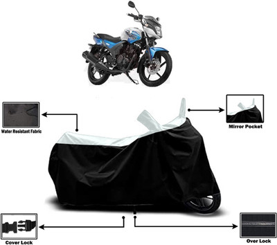 Amexride Two Wheeler Cover for Yamaha(SZ-RR V, White)