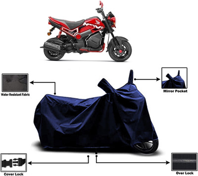 Amexride Two Wheeler Cover for Honda(Navi, Blue)