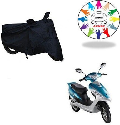 DeepShakshi AUTOMOTIVE Waterproof Two Wheeler Cover for Honda(Passion, Black)