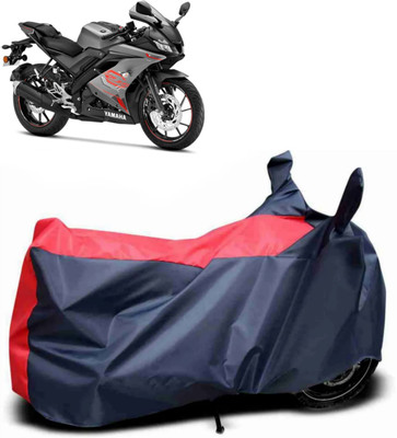 AutoRash Waterproof Two Wheeler Cover for Yamaha(R15S, Red, Blue)