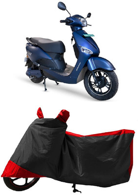 GROFATIK Two Wheeler Cover for Hero(Electric Optima Plus BS6, Red)