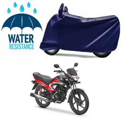 Furious3D Two Wheeler Cover for Honda(Dream Yuga, Blue)